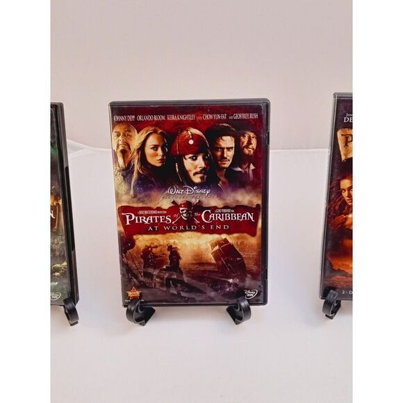 Pirates of the Caribbean: At World's End )2003 - 2006 & 2007) DVD - Lot - Picture 3 of 8